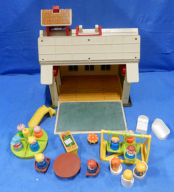 art nr: 737 vintage Fisher Price woonhuis
