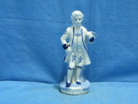 art nr: 1478 vintage Delft Blauw porseleinen beeldje