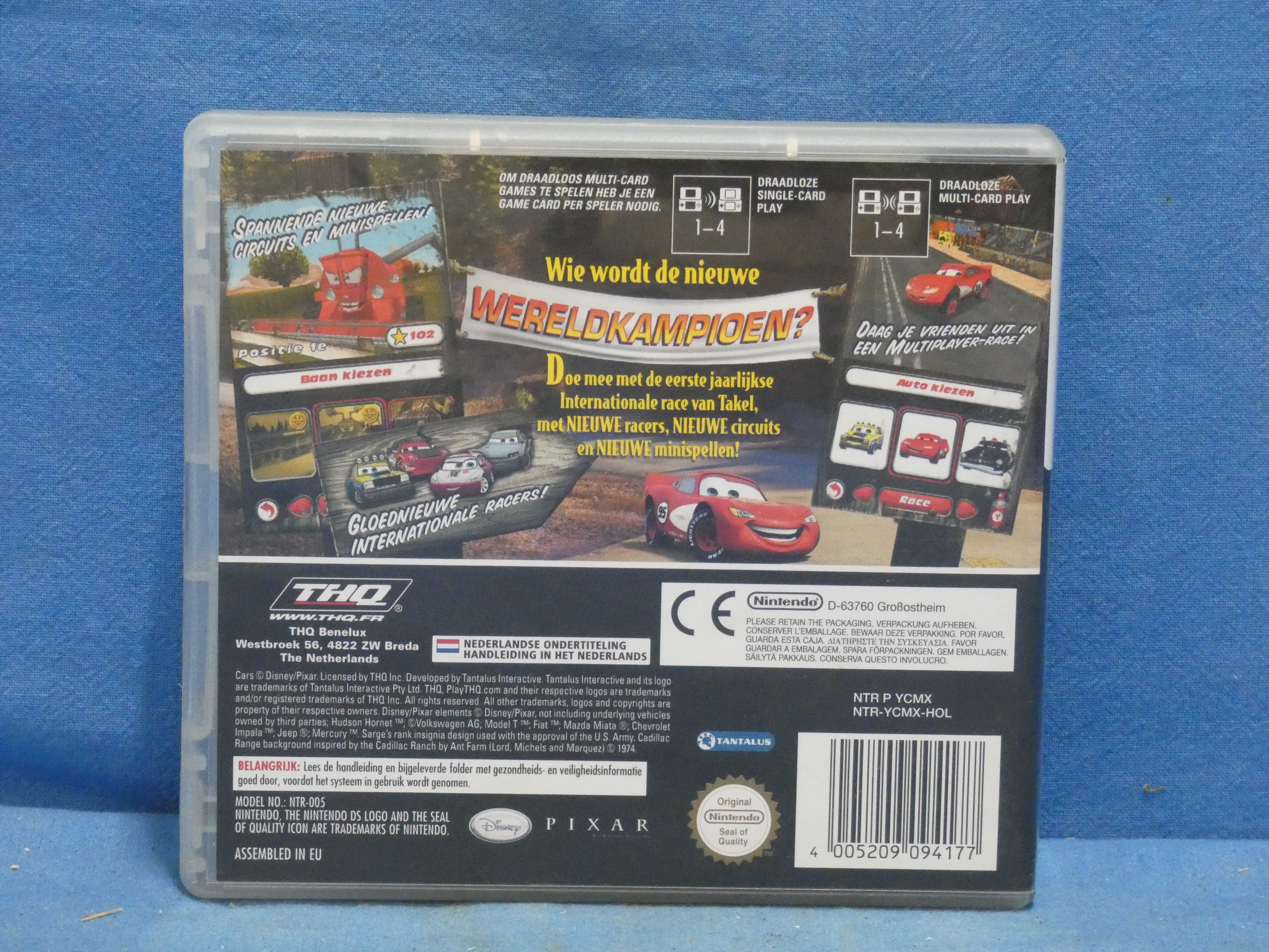 art nr: 1202 vintage Nintendo DS spel van Cars