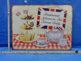 art nr: 696 vintage design bordje van Afternoon Tea