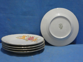 art nr: 1299 antieke set Italiaanse Borden van Royal Tognana
