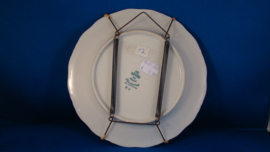 art nr: 12 vintage 22 karaat gouden decoratief wandbord