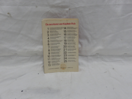 art nr: 996 vintage boek uit een serie van Kapitein Rob