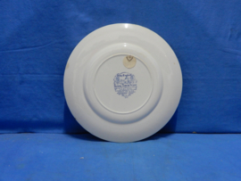 art nr: 785 antiek Delfts Blauw schaal uit Engeland Royal Staffordshire