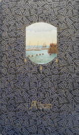 art nr: 558 antiek ansichtkaarten album