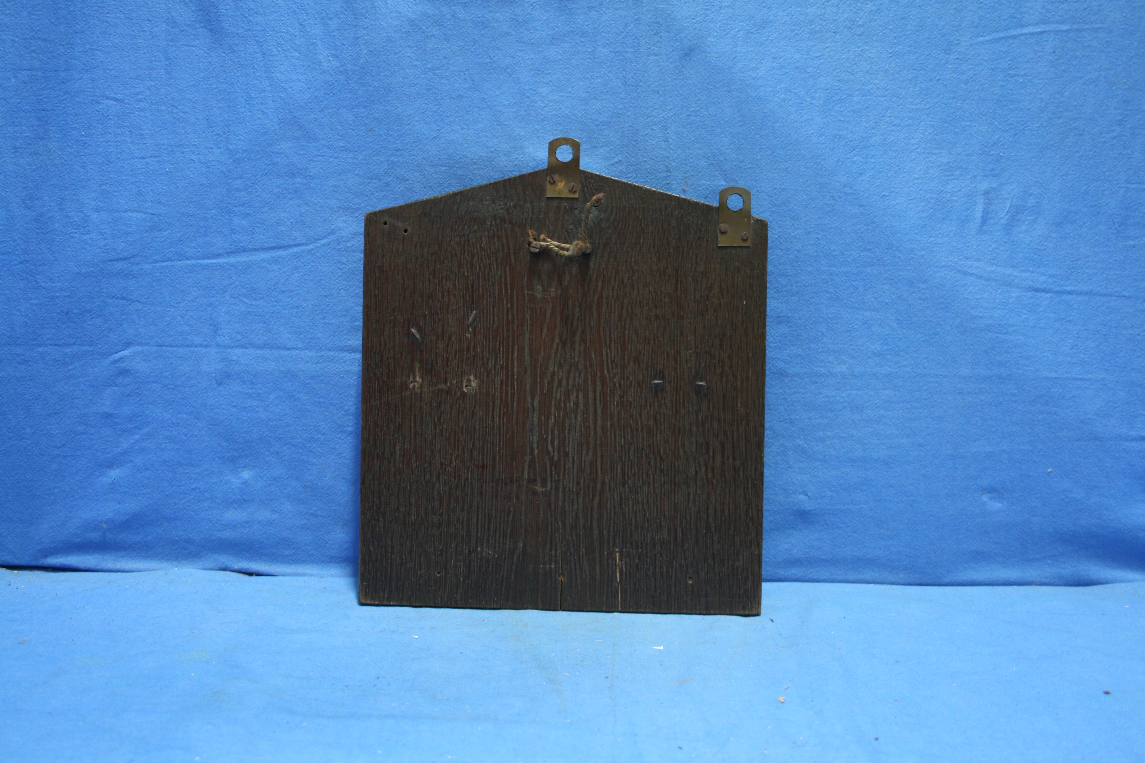 art nr: 1165 vintage eiken pijpen bord