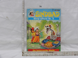 art nr: 676 vintage stripboek van Sindbad, de betoverde sjeik