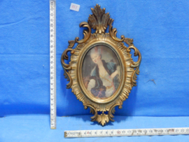 art nr: 727 vintage schilderijtje