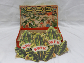 art nr: 959 vintage kwik, kwek en kwak spel