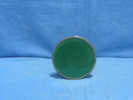 art nr: 433 vintage verzilverde kaarsenstandaard