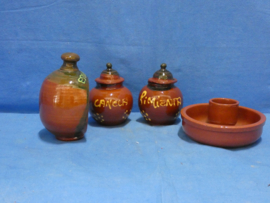 art nr: 1289 vintage kruiden set uit Spanje