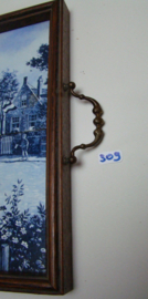 art nr: 309 delft blauw dienblad