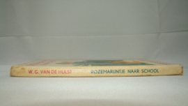 art nr: 104 vintage meisjesboek Rozenmarijntje naar school