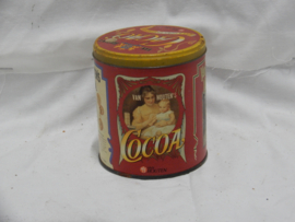 art nr: 965 vintage Cacao blik