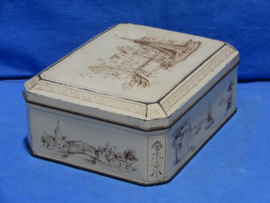 art nr: 455 oud blikken doosje