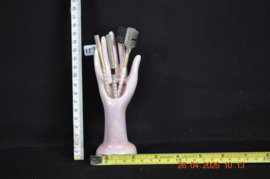 art nr: 153 vintage make-up hand met wimper extension