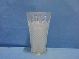 art nr: 1291 vintage glazen design vaas