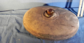art nr: 251 antieke zinken bed verwarmer