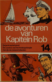 art nr: 1000 vintage boek uit de serie van Kapitein Rob