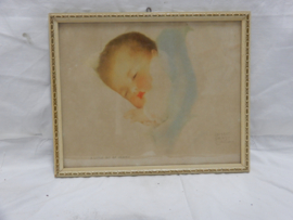 art nr: 664 vintage prentje van Bessy Pease Gutman