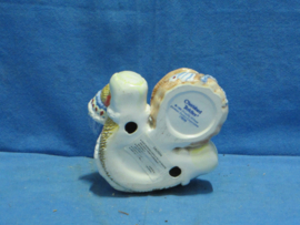 art nr: 1470 vintage Cherished Teddies zittend beeldje