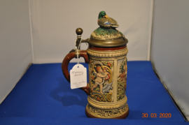 art nr: 110 vintage eendenjacht bierpul
