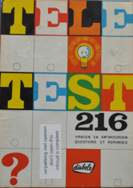 art nr: 883 vintage gezelschapsspel, teletest