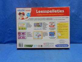 art nr: 645 spelend leren voor 4-6 jaren leesspelletjes