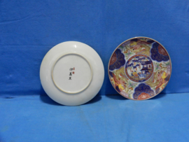 art nr: 1059 antieke Japanse borden set van Imari