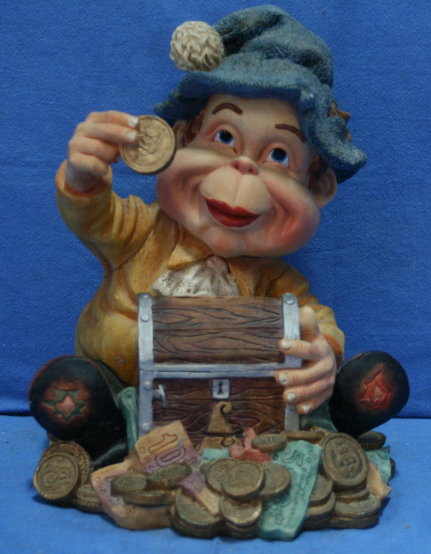 art nr: 1144 vintage Efteling Laaf met spaarpot