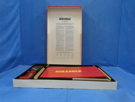 art nr: 1023 vintage Scrabble met draaitafel gezelschap spel