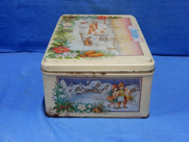 art nr: 602 vintage blik Biscotti Froline mulini bianco