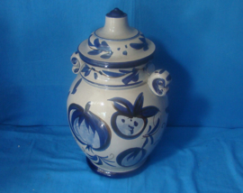 art nr: 187 vintage Rumtopf pot met deksel