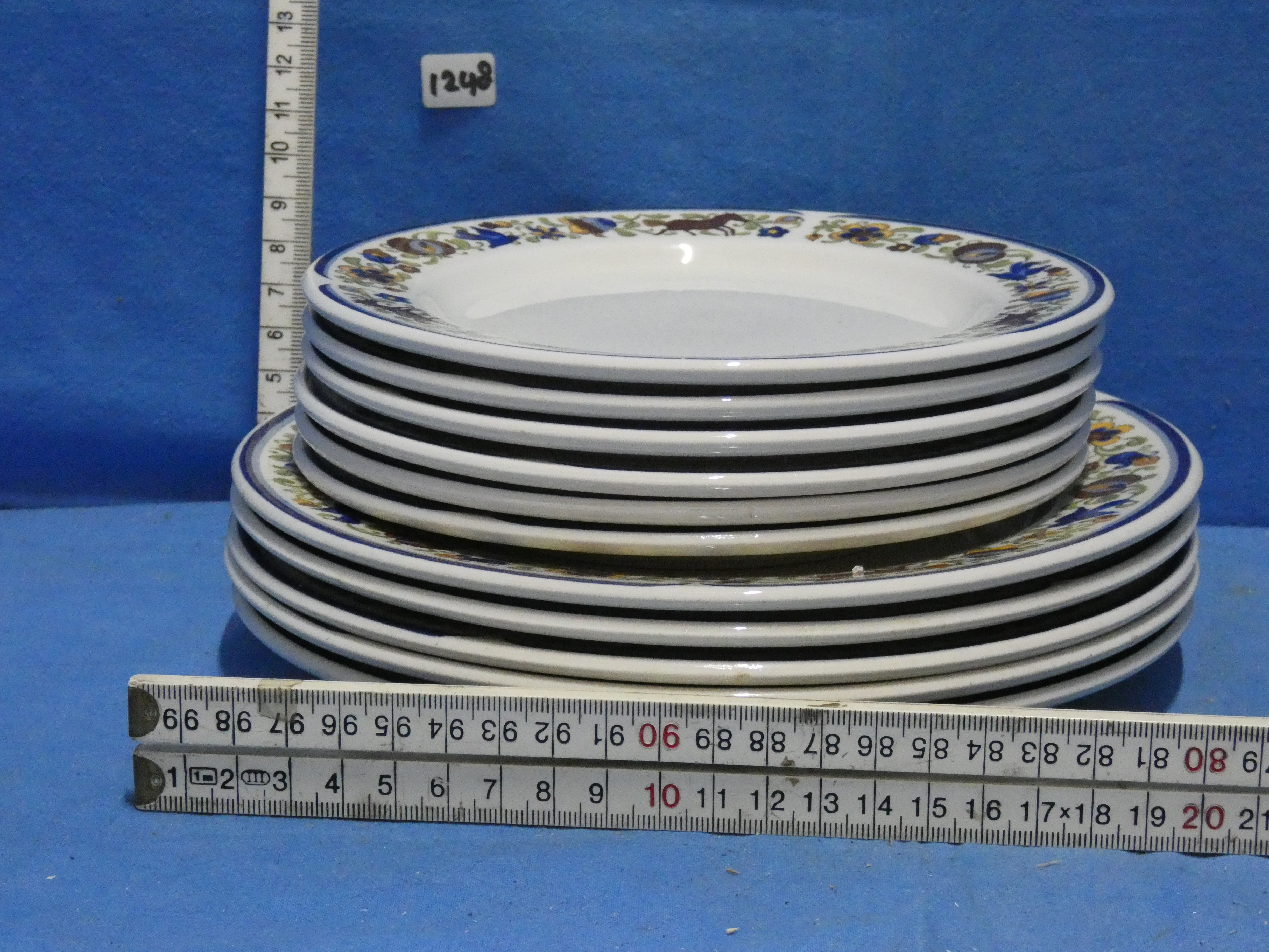 art nr: 1248 vintage Villeroy en Boch ontbijtstel