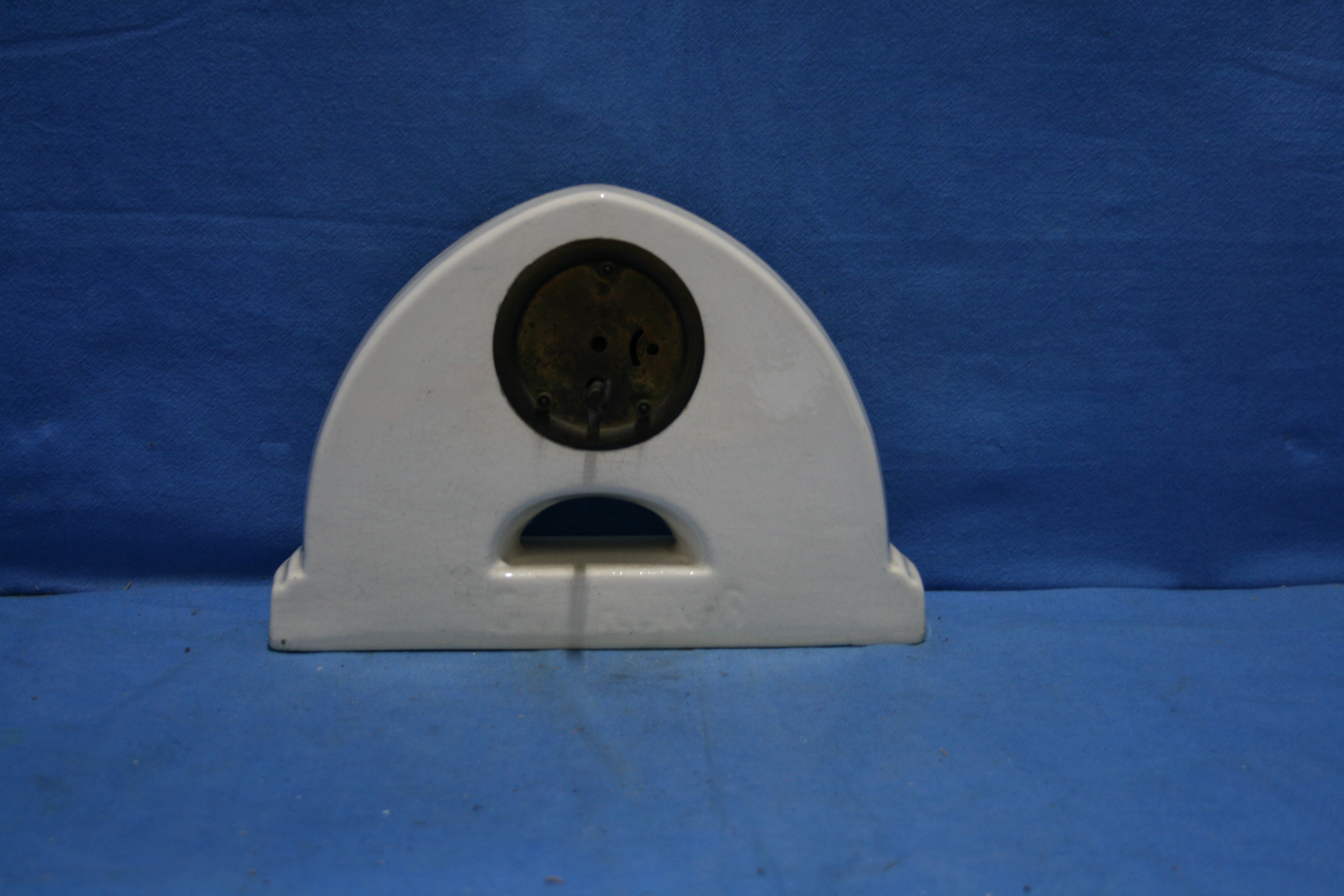 art nr: 1124 vintage pendule van porselein