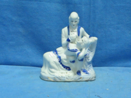 art nr: 1479 vintage Delft Blauw porseleinen beeldje
