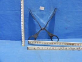 art nr: 821 vintage zilveren suiker griptang