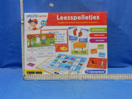 art nr: 645 spelend leren voor 4-6 jaren leesspelletjes