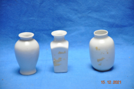 art nr: 276 vintage 3 Chinese vaasjes