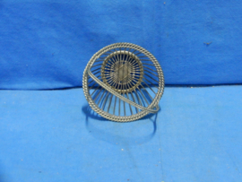 art nr: 811 antiek zilver mandje