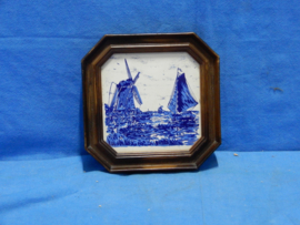 art nr: 618 antieke Japanse wandtegel