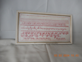 art: 524 vintage geborduurde schilderijenlijst