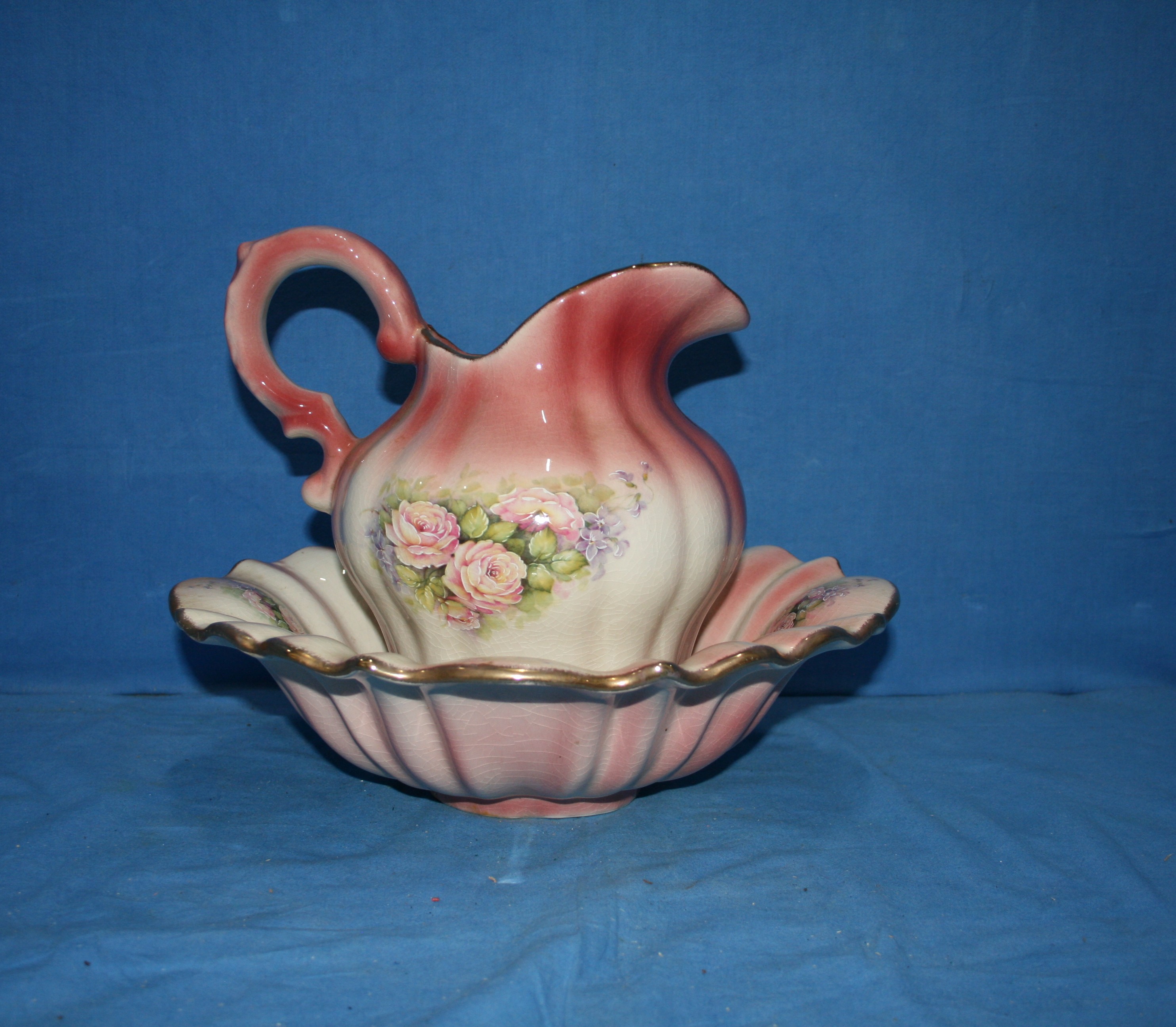 art nr: 1115 vintage waskom van Alpha Omega Staffordshire England