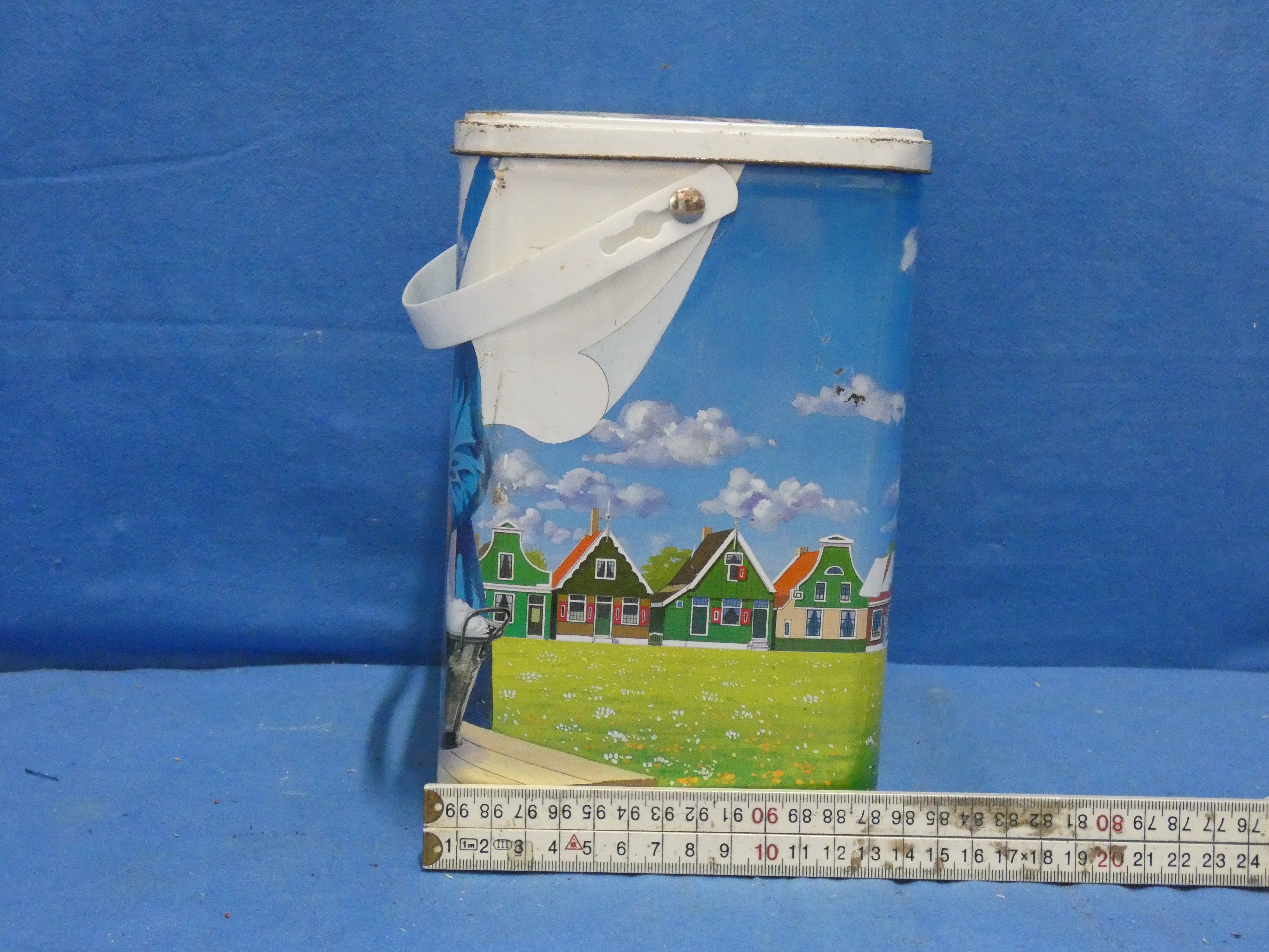 art nr: 1264 vintage blik witte reus waspoeder