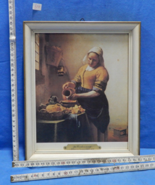 art nr: 610 vintage schilderij van DE KEUKENMEID uit 1700