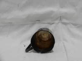 art nr: 942 vintage zilveren beker met monogram