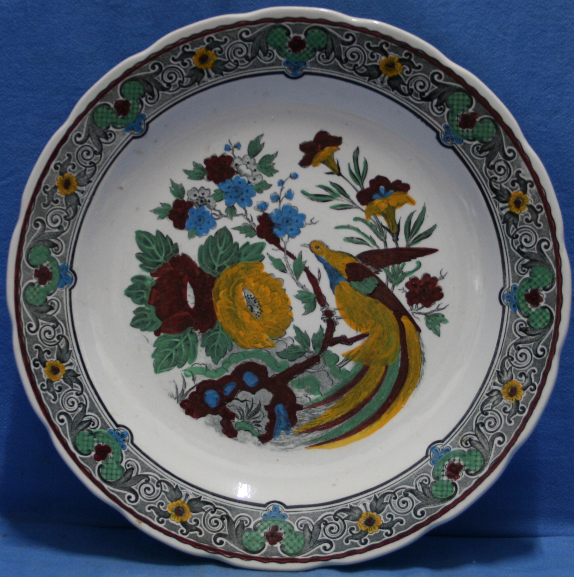 art nr: 1136 vintage design bord gemaakt voor Royal Sphinx by Boch