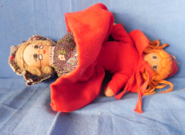 art nr: 476 vintage Topsy Turvey 3 in 1 popje