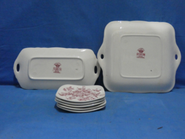art nr: 1298 antieke Mason's set van Ironstone in England