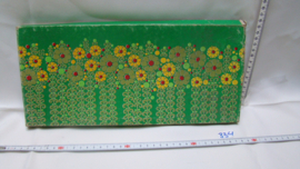 art nr: 334 vintage glazen presenteer schaal